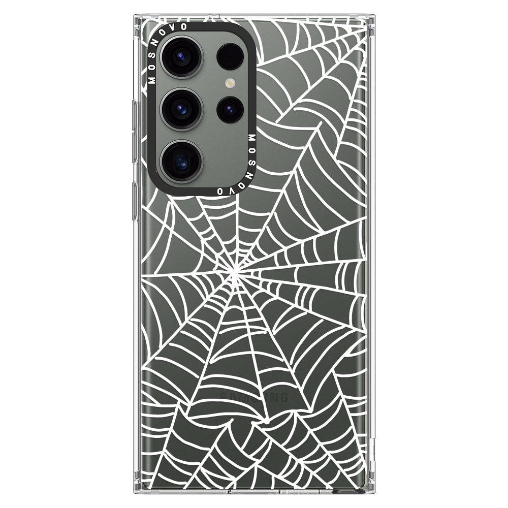 Spider Web Phone Case - Samsung Galaxy S23 Ultra Case - MOSNOVO