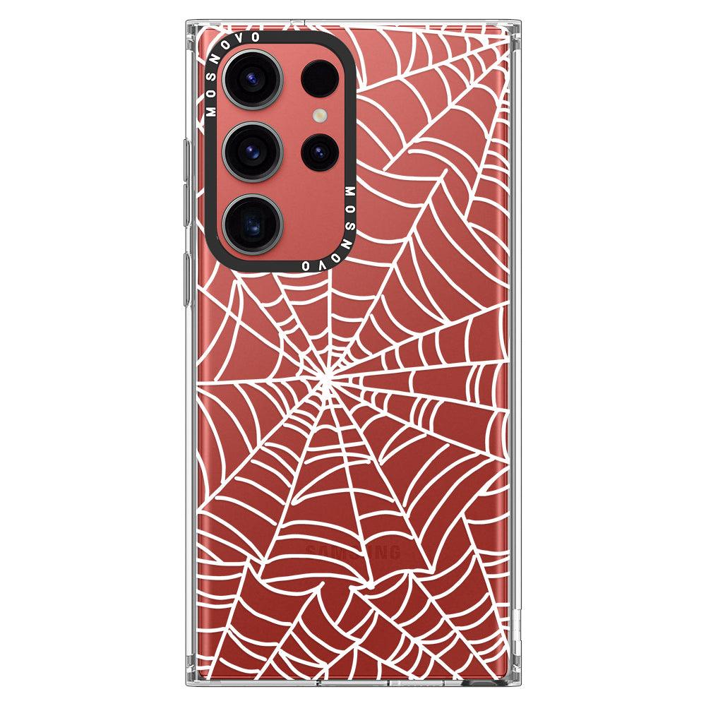 Spider Web Phone Case - Samsung Galaxy S23 Ultra Case - MOSNOVO