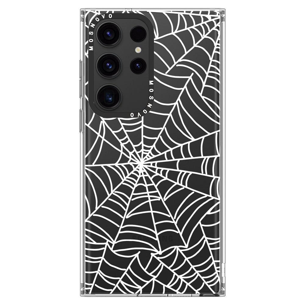 Spider Web Phone Case - Samsung Galaxy S23 Ultra Case - MOSNOVO