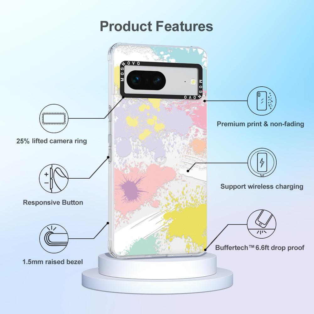 Splash Paint Phone Case - Google Pixel 7 Case - MOSNOVO