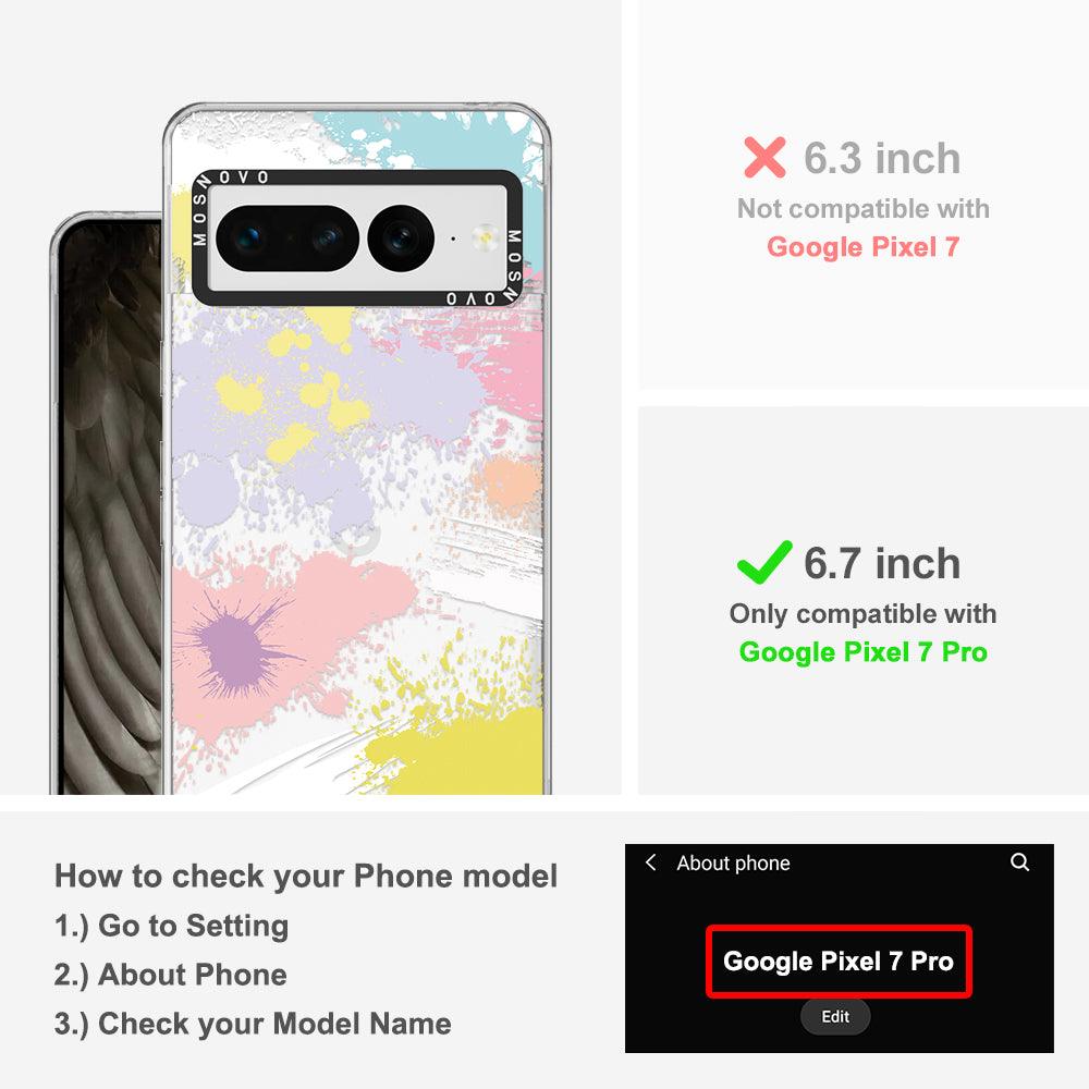 Splash Paint Phone Case - Google Pixel 7 Pro Case