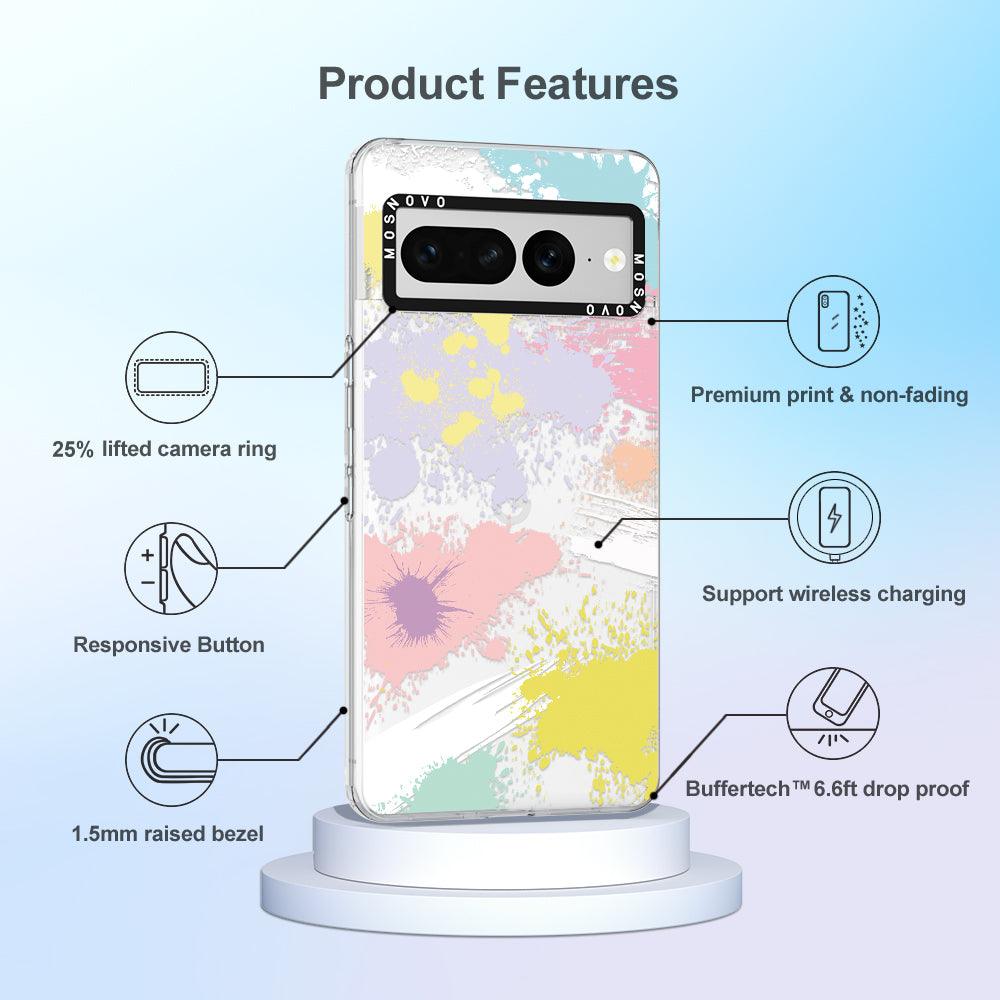 Splash Paint Phone Case - Google Pixel 7 Pro Case