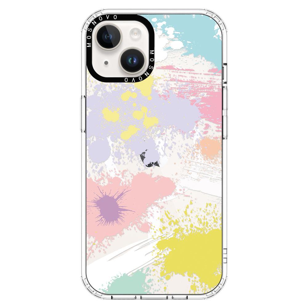Splash Paint Phone Case - iPhone 14 Plus Case - MOSNOVO