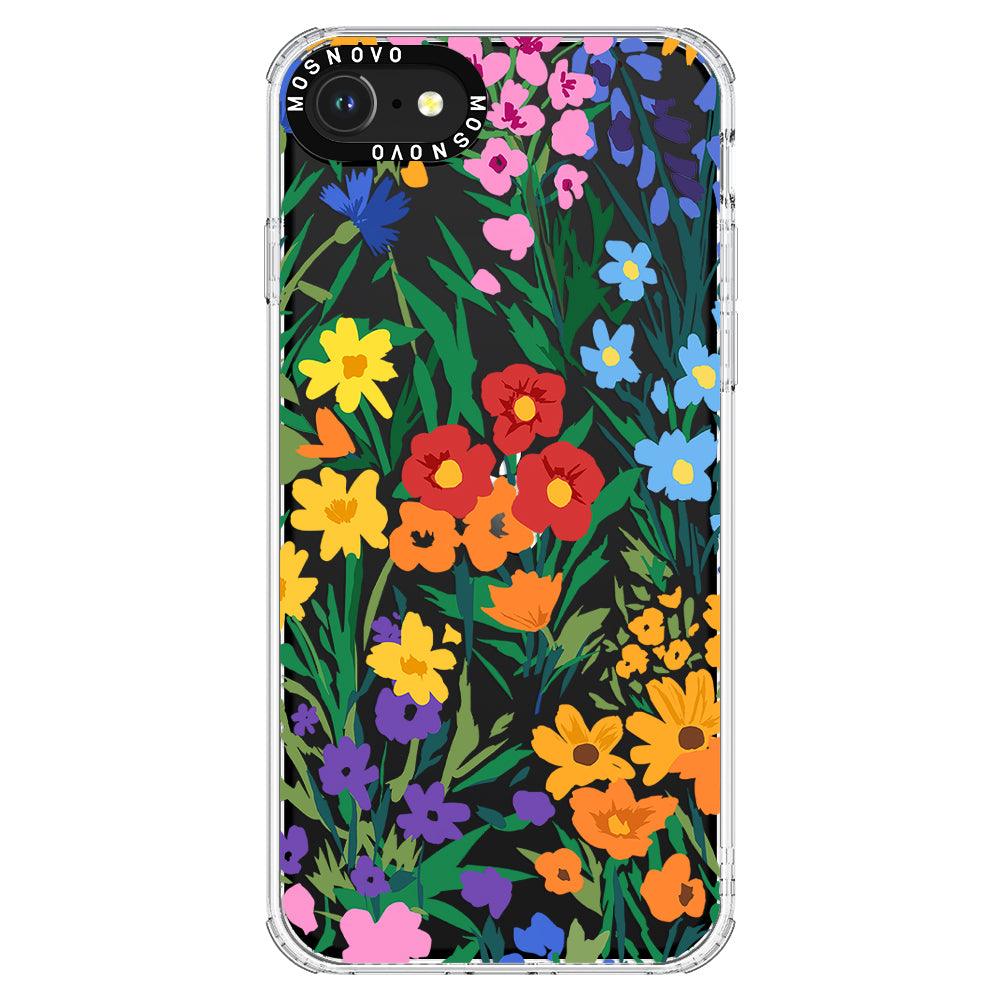 Spring Botanical Flower Floral Phone Case - iPhone 8 Case - MOSNOVO