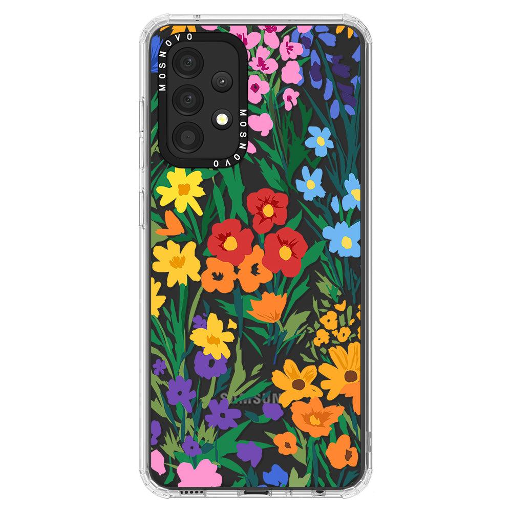 Spring Botanical Flower Phone Case - Samsung Galaxy A52 & A52s Case - MOSNOVO