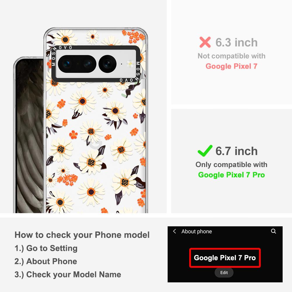 Spring Daisy Phone Case - Google Pixel 7 Pro Case - MOSNOVO