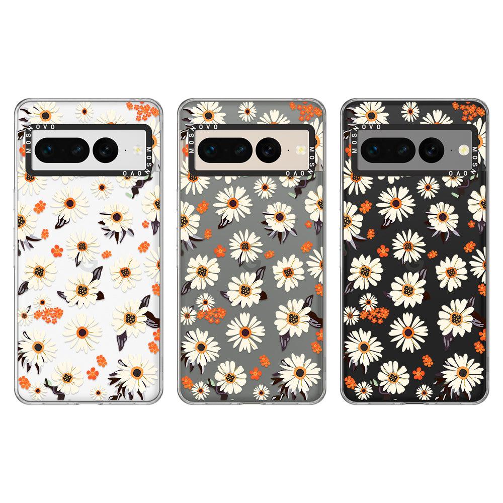 Spring Daisy Phone Case - Google Pixel 7 Pro Case - MOSNOVO