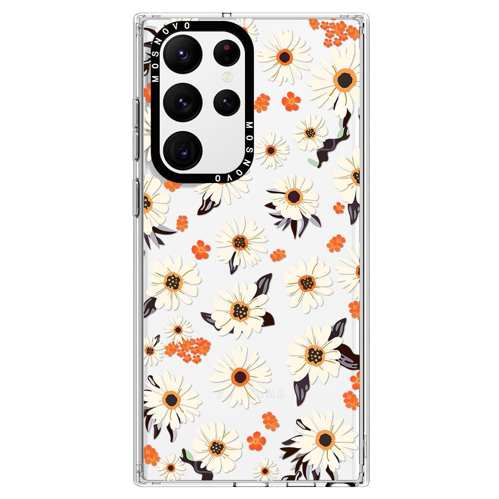 Spring Daisy Phone Case - Samsung Galaxy S22 Ultra Case - MOSNOVO