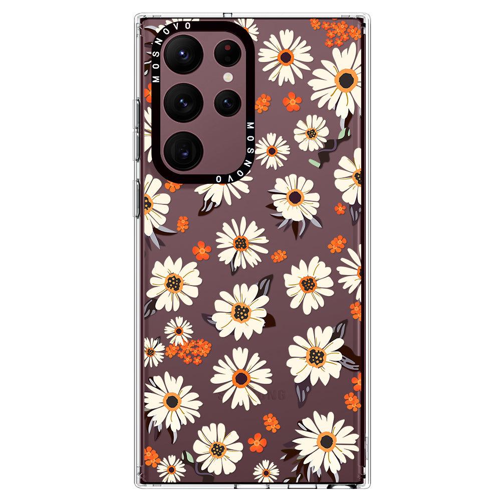 Spring Daisy Phone Case - Samsung Galaxy S22 Ultra Case - MOSNOVO