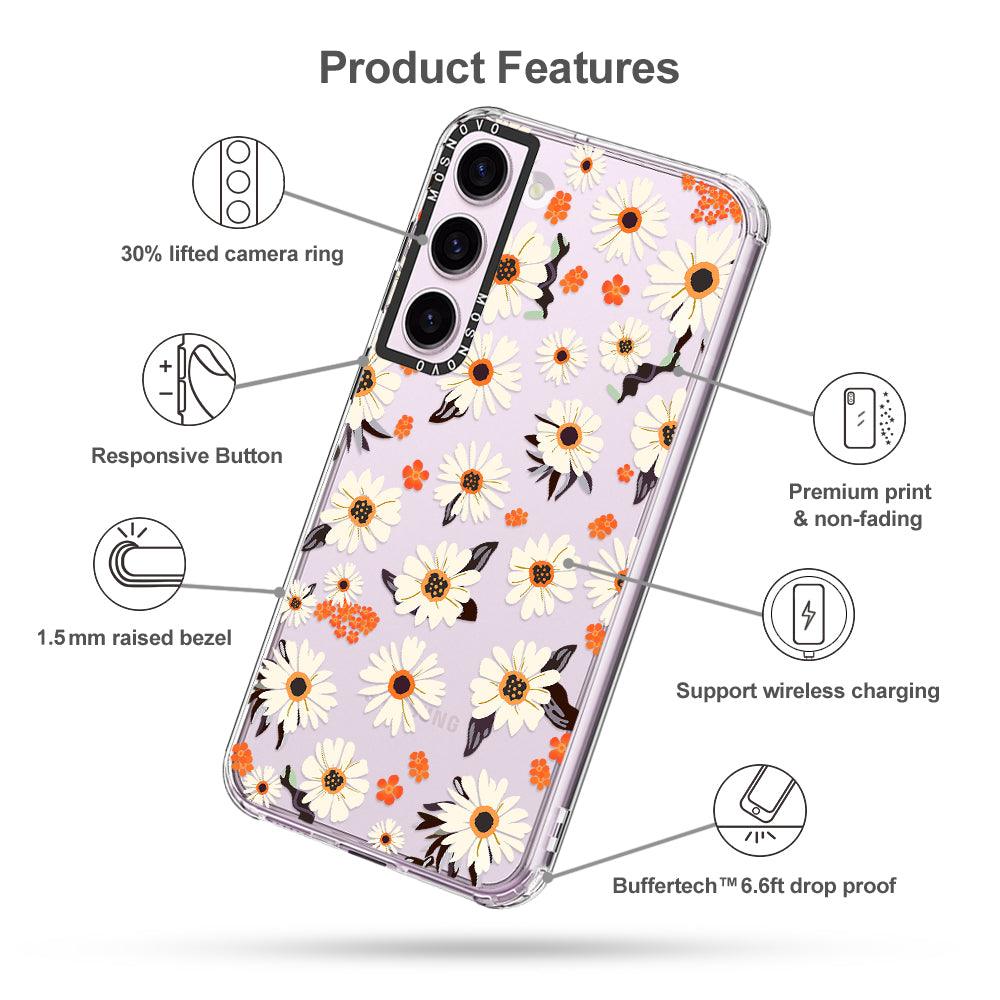 Spring Daisy Phone Case - Samsung Galaxy S23 Case - MOSNOVO