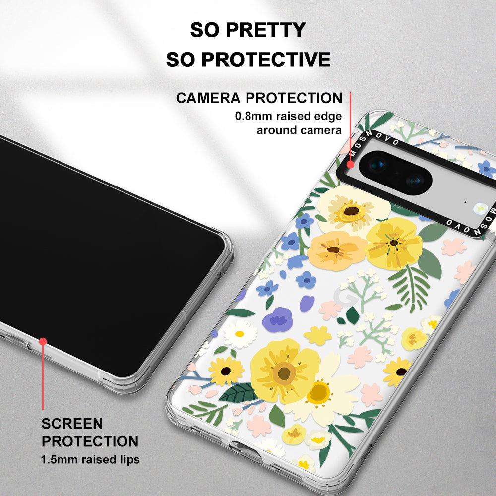 Spring Flower Phone Case - Google Pixel 7 Case - MOSNOVO