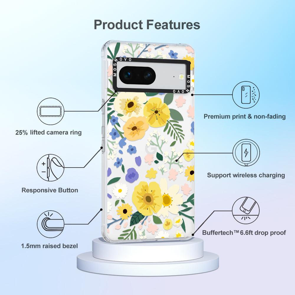 Spring Flower Phone Case - Google Pixel 7 Case - MOSNOVO