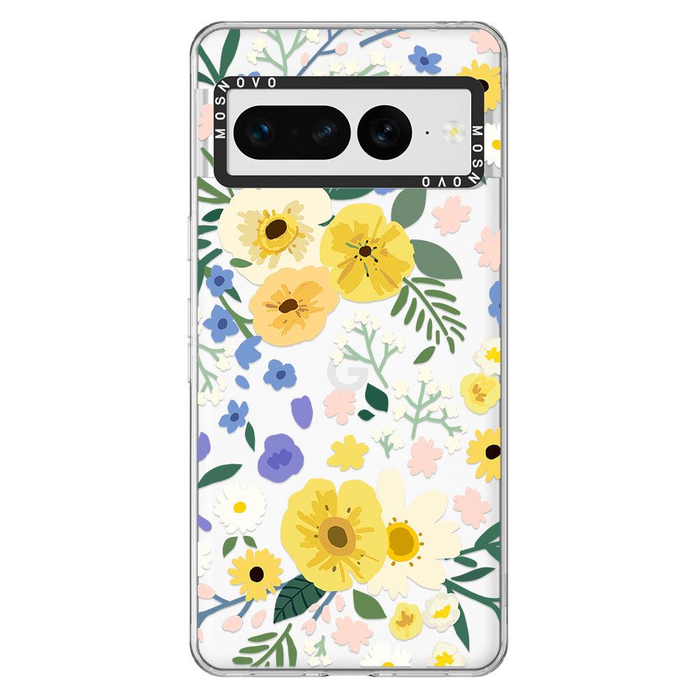 Spring Flower Phone Case - Google Pixel 7 Pro Case - MOSNOVO