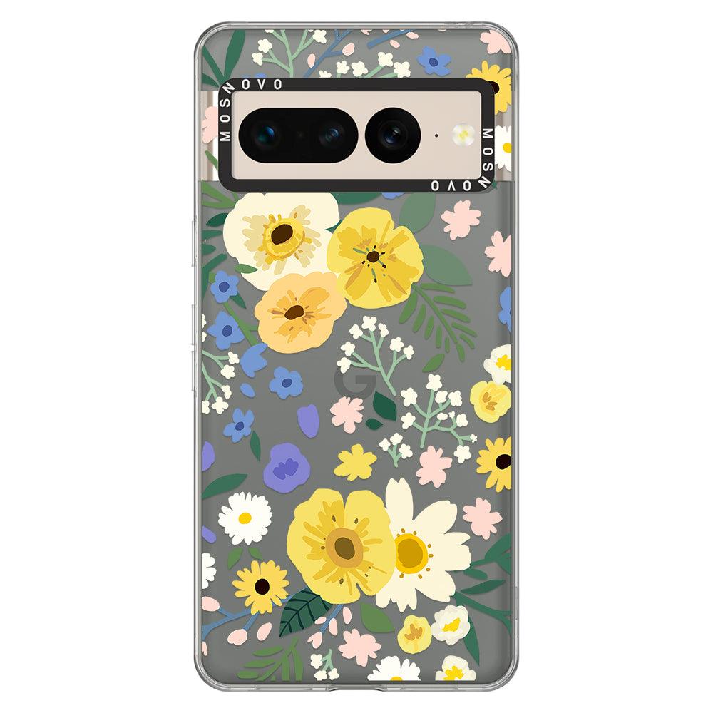 Spring Flower Phone Case - Google Pixel 7 Pro Case - MOSNOVO