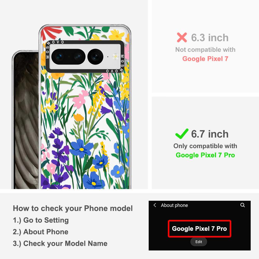 Spring Flower Phone Case - Google Pixel 7 Pro Case - MOSNOVO