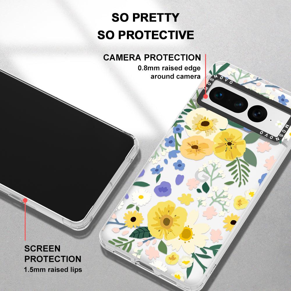 Spring Flower Phone Case - Google Pixel 7 Pro Case - MOSNOVO