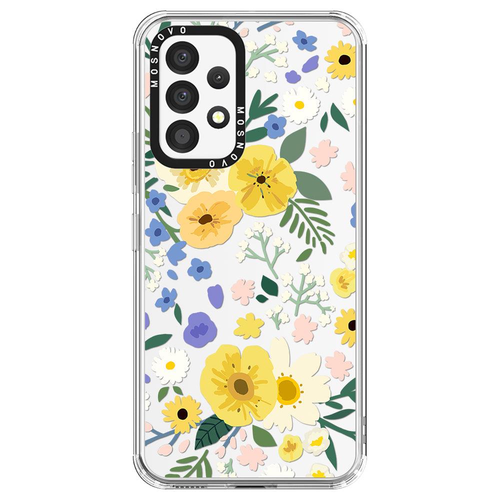 Spring Flower Phone Case - Samsung Galaxy A53 Case - MOSNOVO