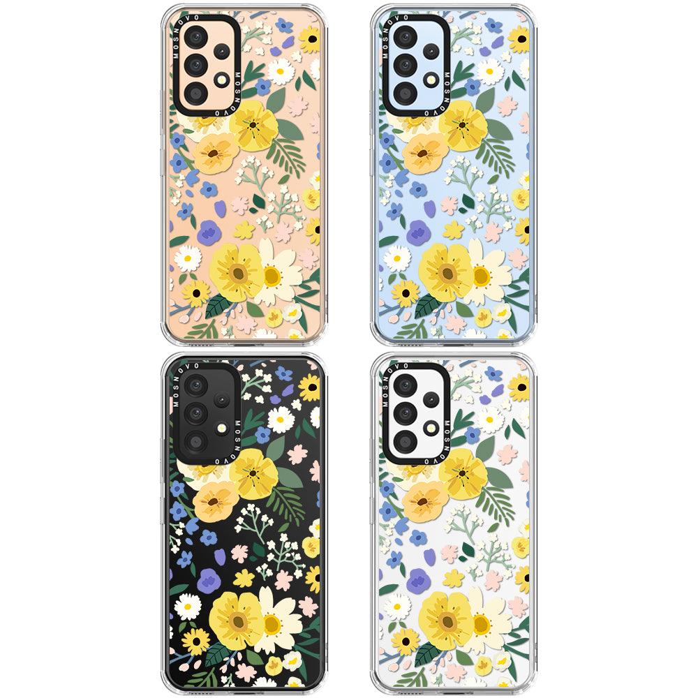 Spring Flower Phone Case - Samsung Galaxy A53 Case - MOSNOVO