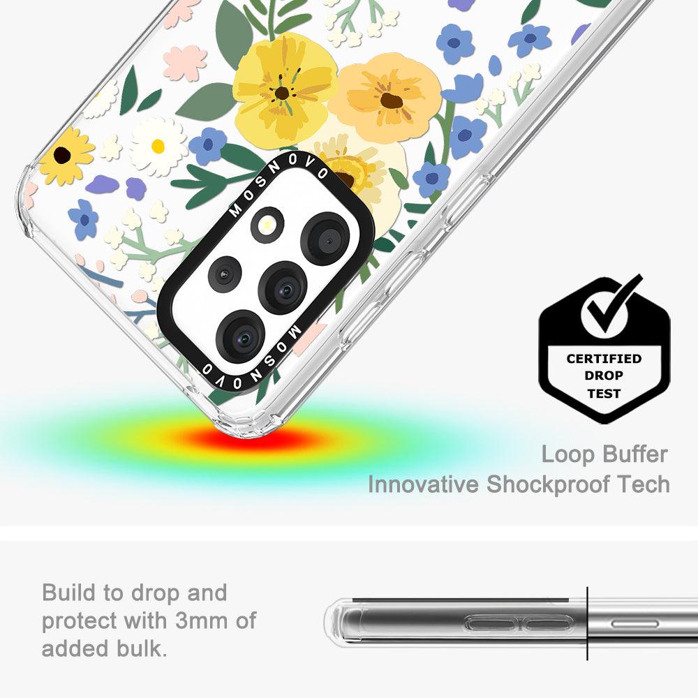 Spring Flower Phone Case - Samsung Galaxy A53 Case - MOSNOVO