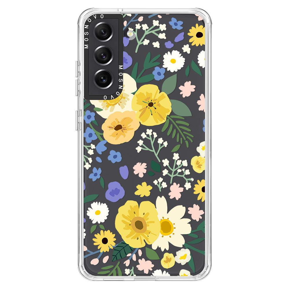 Spring Flower Phone Case - Samsung Galaxy S21 FE Case - MOSNOVO