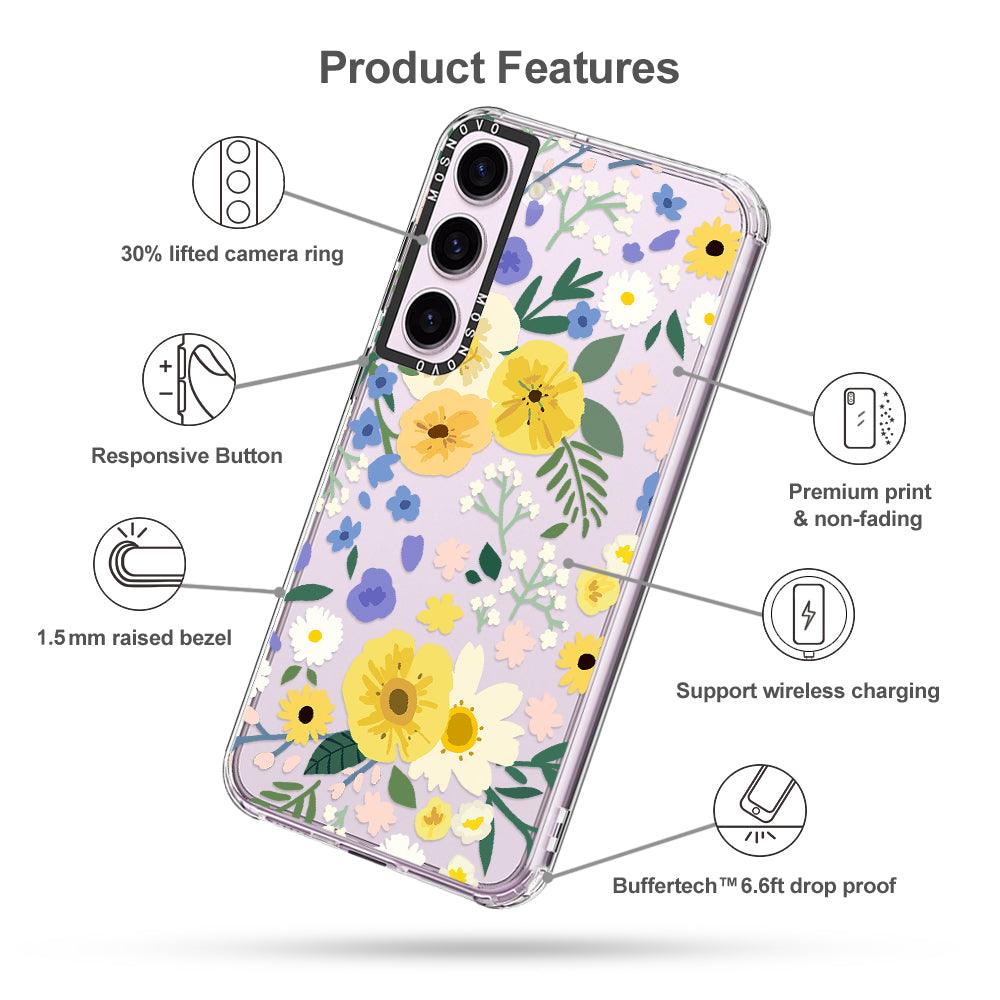 Spring Flower Phone Case - Samsung Galaxy S23 Case - MOSNOVO