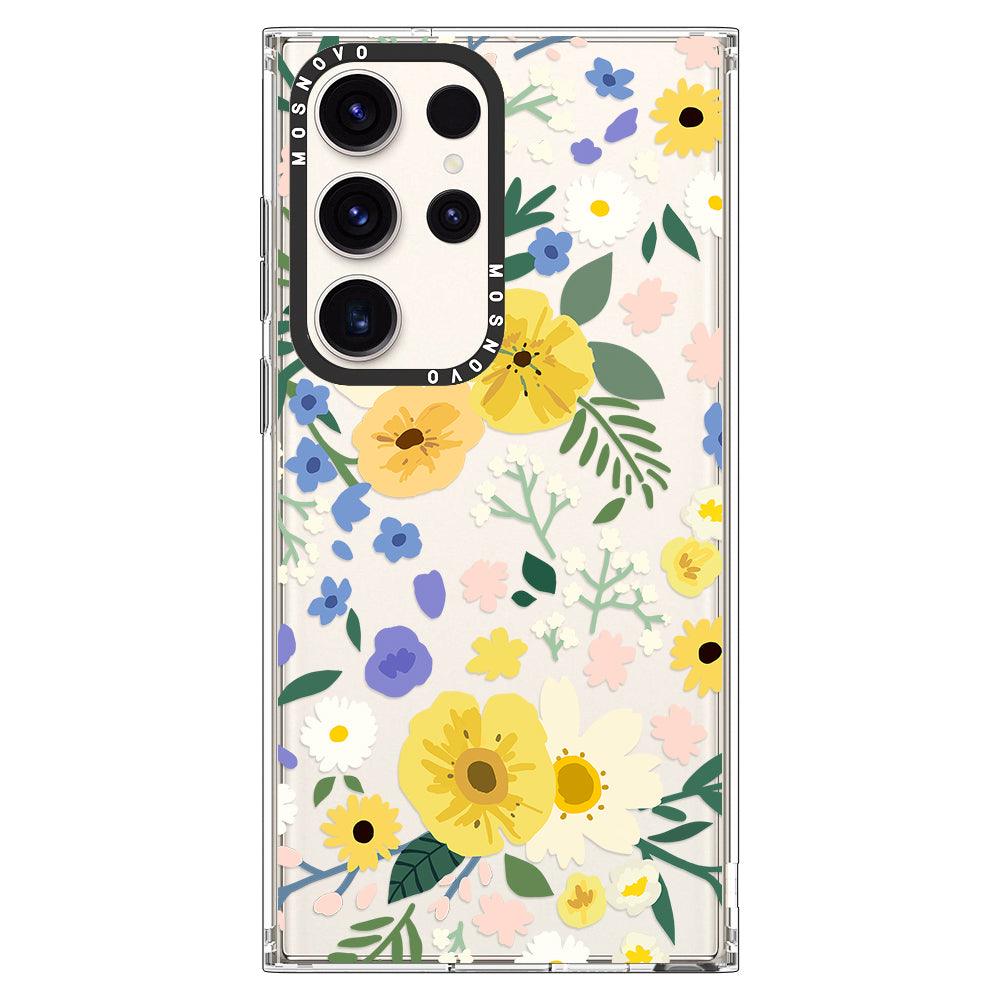 Spring Flower Phone Case - Samsung Galaxy S23 Ultra Case - MOSNOVO