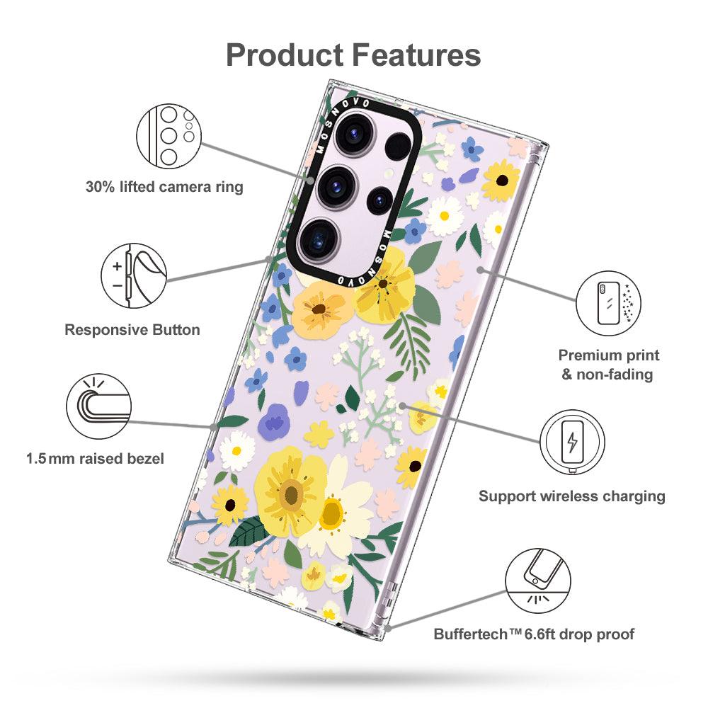 Spring Flower Phone Case - Samsung Galaxy S23 Ultra Case - MOSNOVO