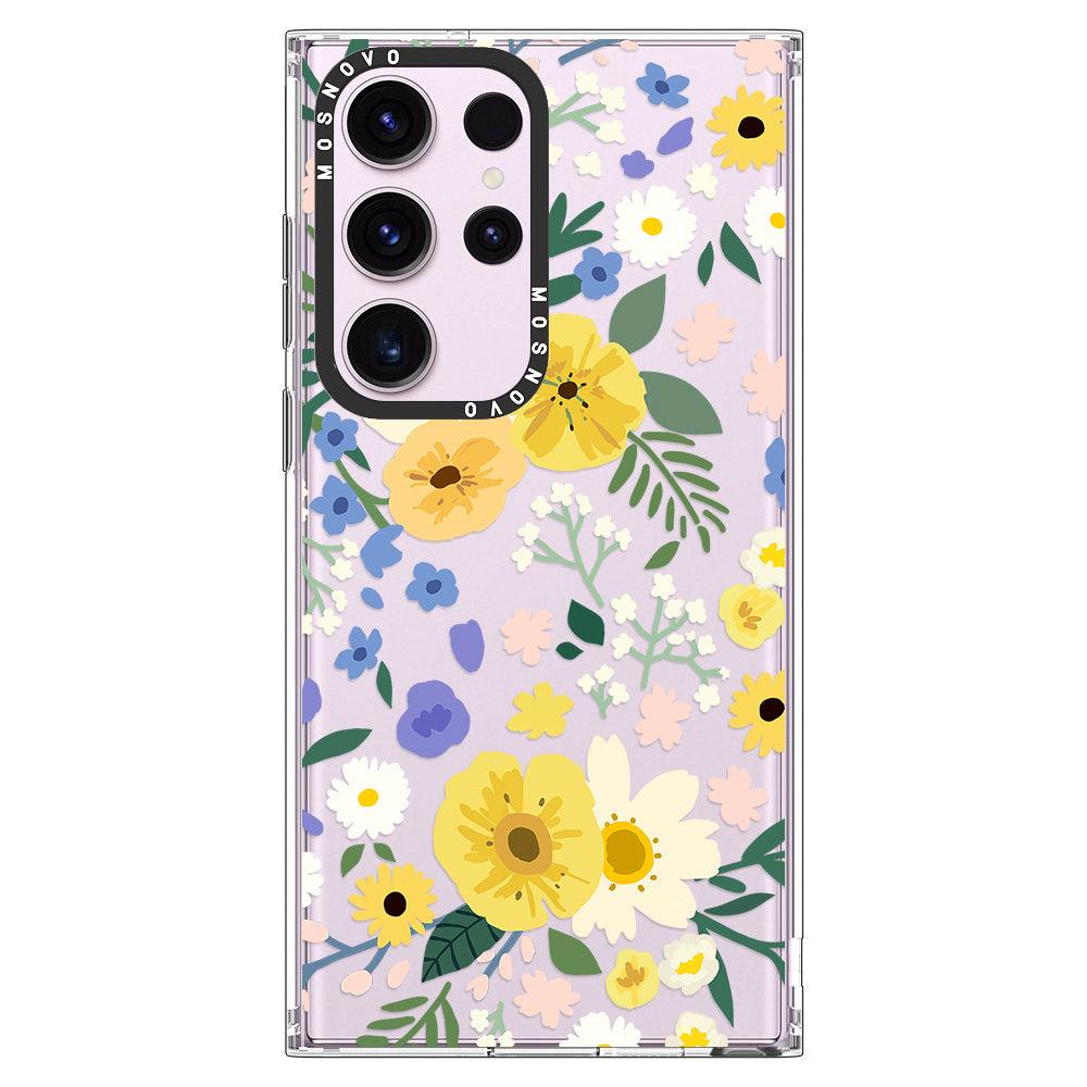 Spring Flower Phone Case - Samsung Galaxy S23 Ultra Case - MOSNOVO