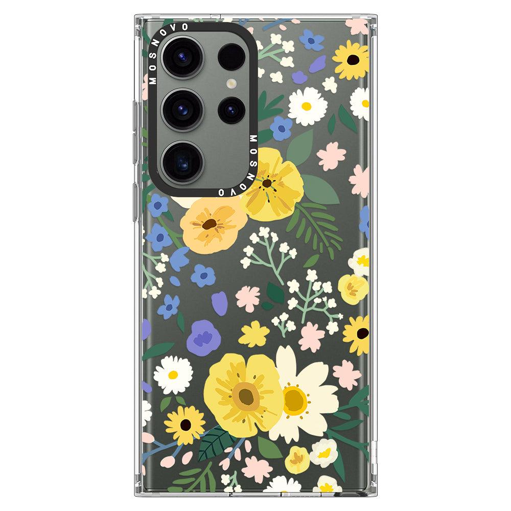 Spring Flower Phone Case - Samsung Galaxy S23 Ultra Case - MOSNOVO