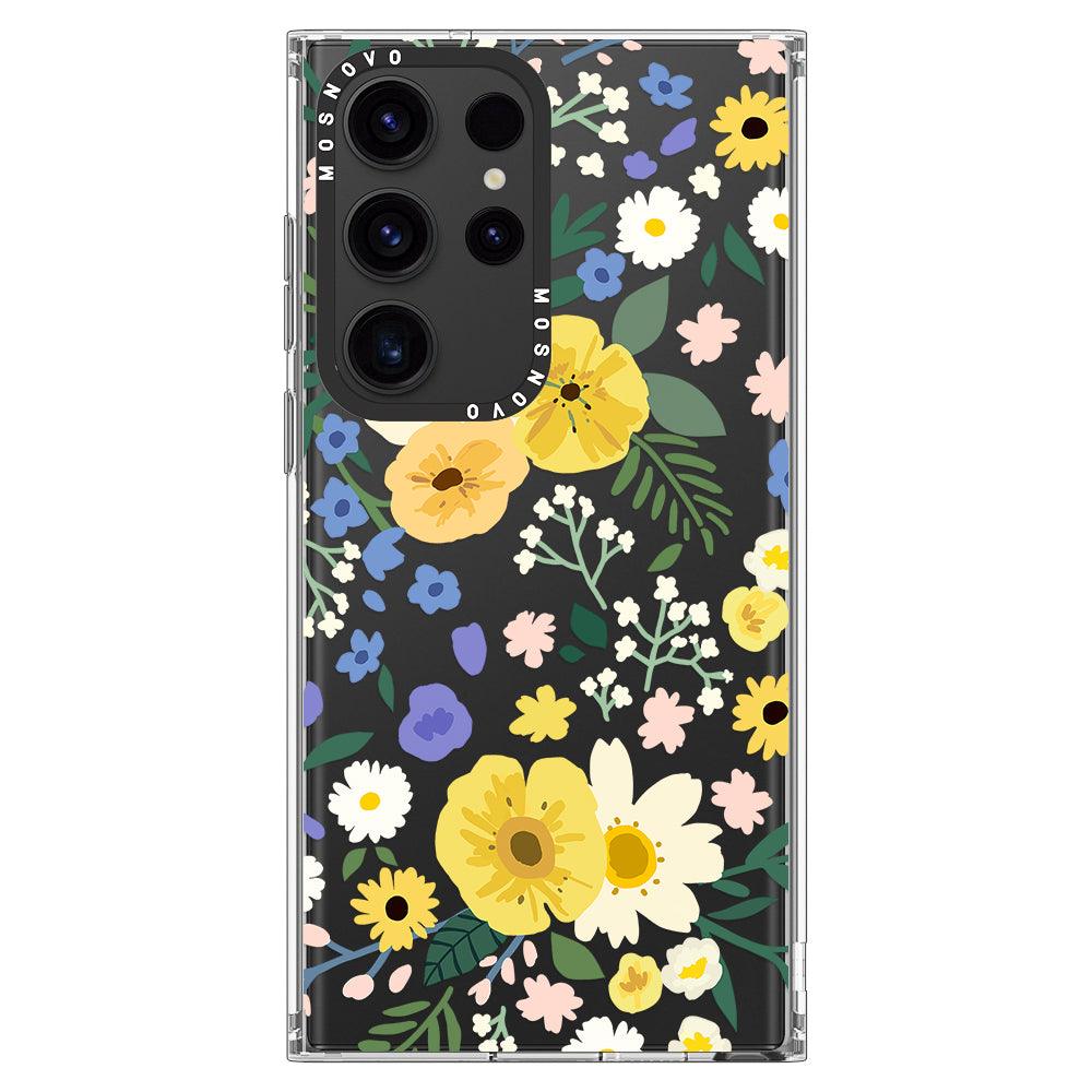 Spring Flower Phone Case - Samsung Galaxy S23 Ultra Case - MOSNOVO