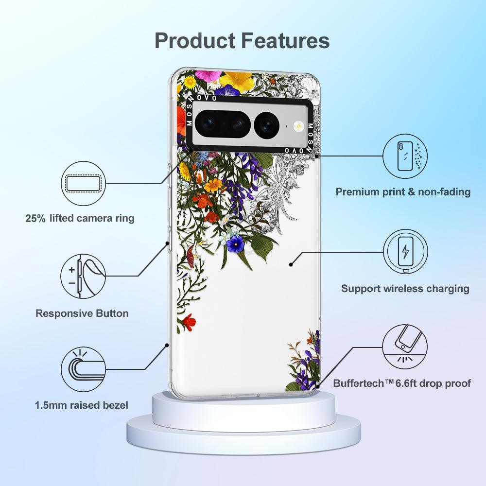 Spring Meadow Phone Case - Google Pixel 7 Pro Case - MOSNOVO