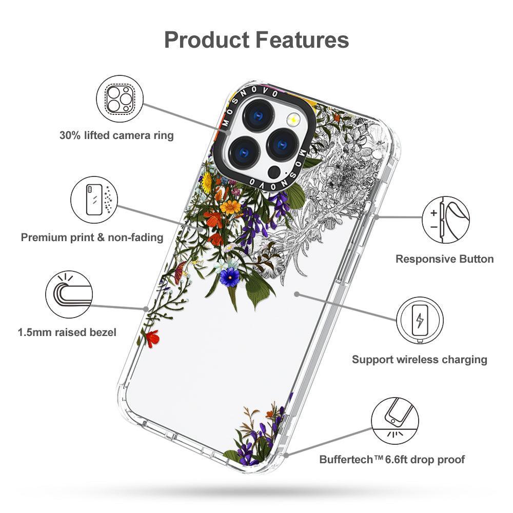 Beautiful Bloom Phone Case - iPhone 13 Pro Case - MOSNOVO