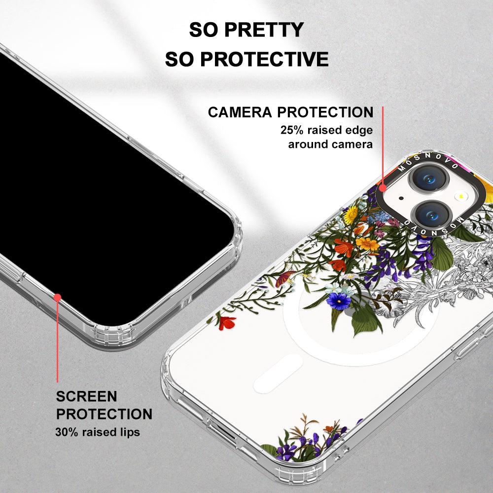 Beautiful Bloom Phone Case - iPhone 14 Plus Case - MOSNOVO
