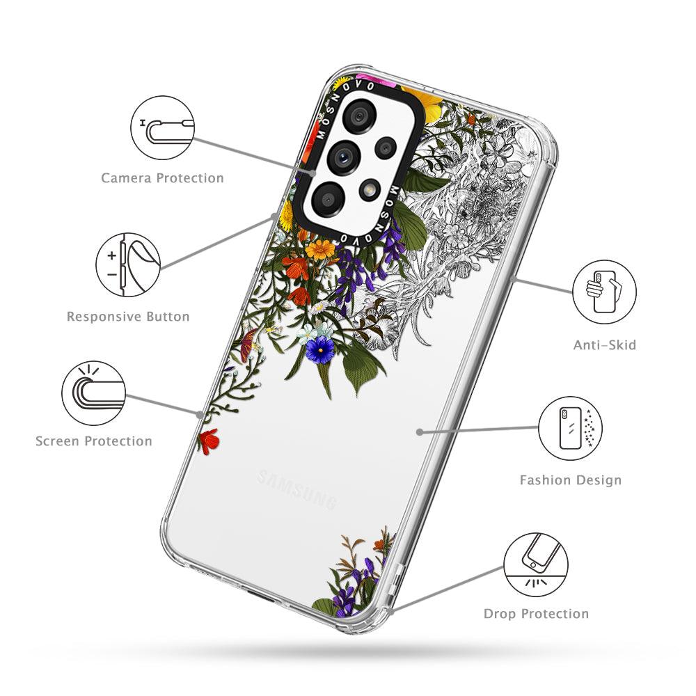 Spring Meadow Phone Case - Samsung Galaxy A53 Case - MOSNOVO