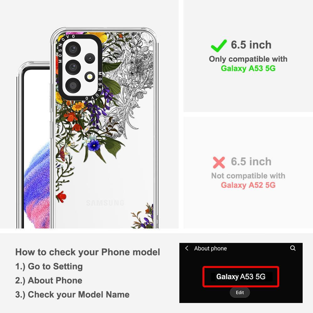 Spring Meadow Phone Case - Samsung Galaxy A53 Case - MOSNOVO