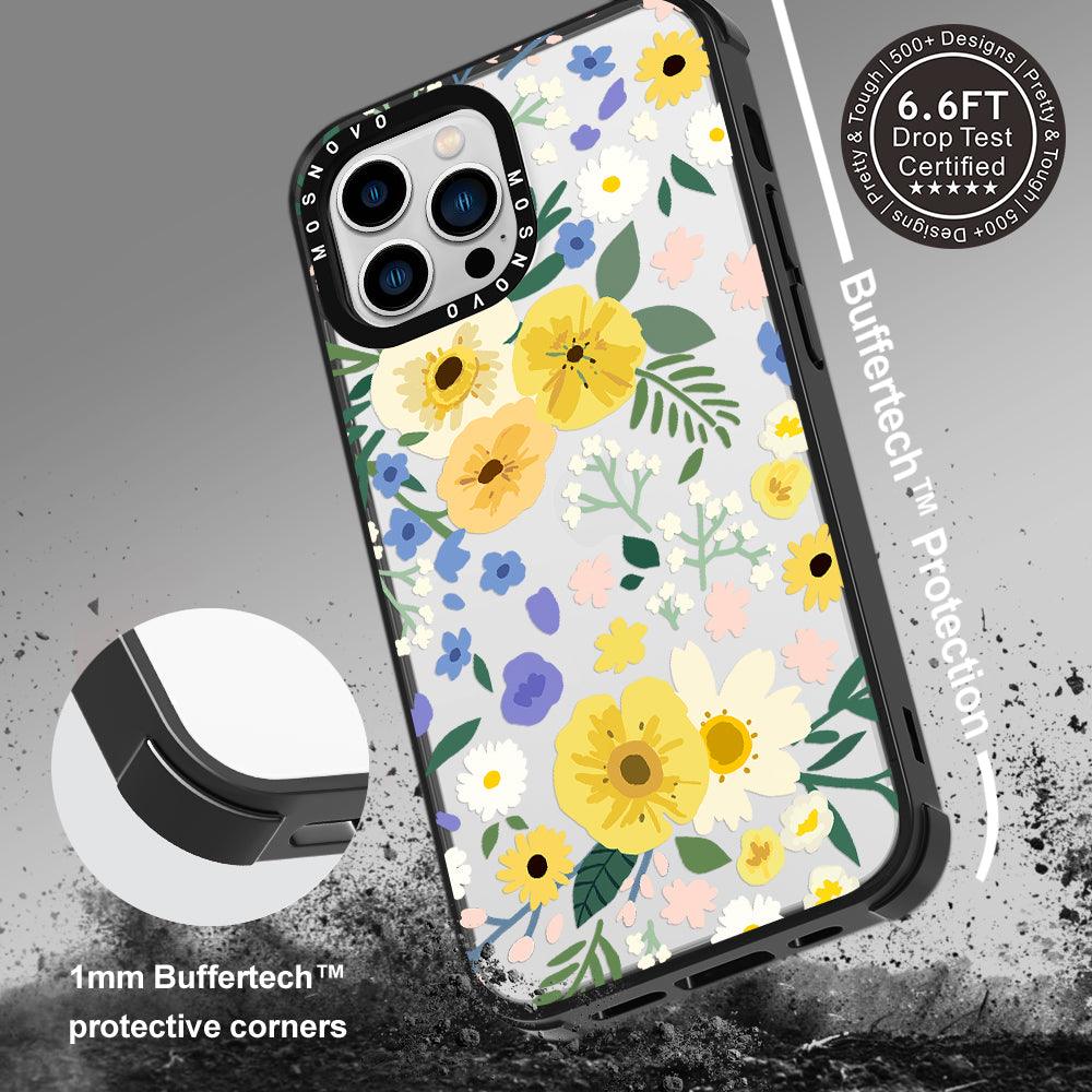 Spring Wild Floral Phone Case - iPhone 13 Pro Max Case - MOSNOVO