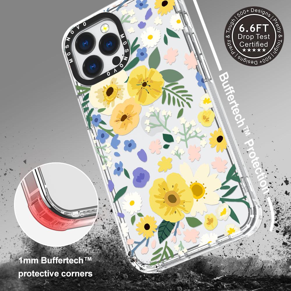 Spring Wild Floral Phone Case - iPhone 13 Pro Max Case - MOSNOVO