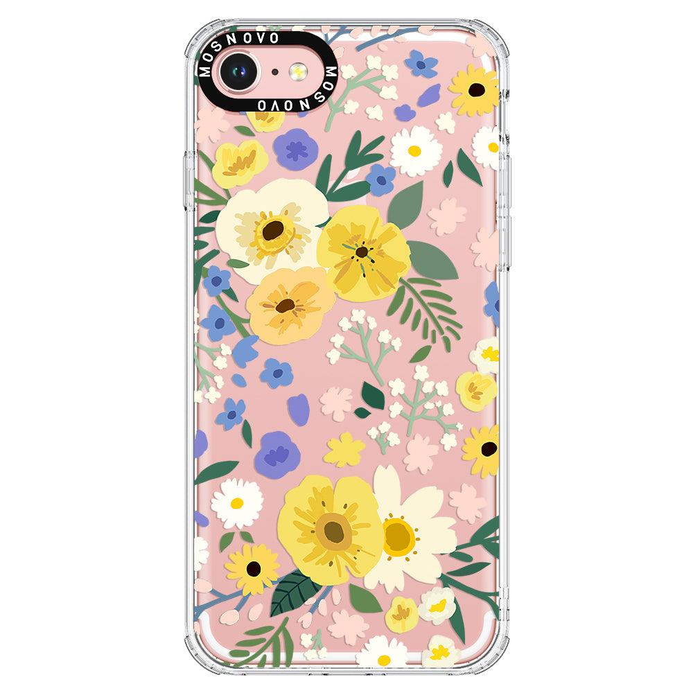 Spring Wild Floral Phone Case - iPhone 8 Case - MOSNOVO