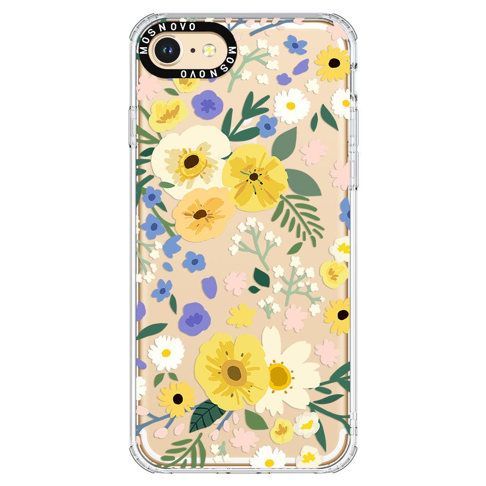 Spring Wild Floral Phone Case - iPhone 8 Case - MOSNOVO