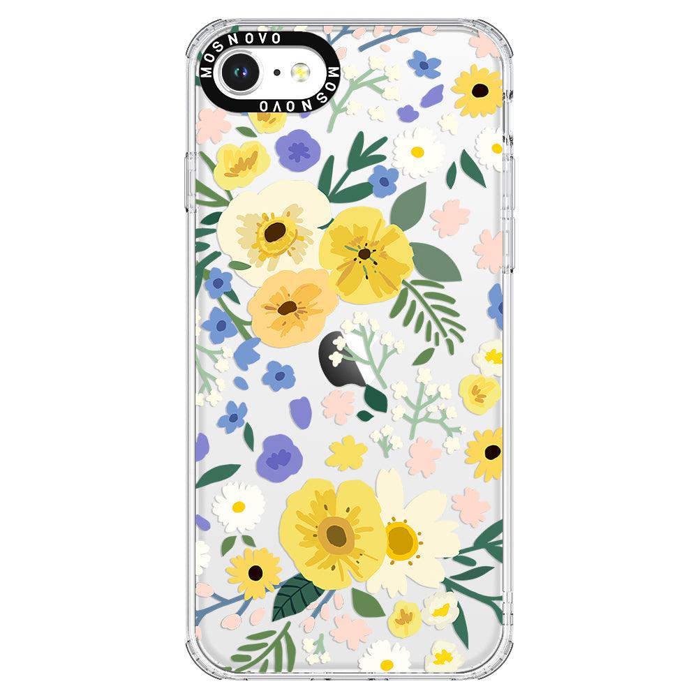 Spring Wild Floral Phone Case - iPhone 8 Case - MOSNOVO