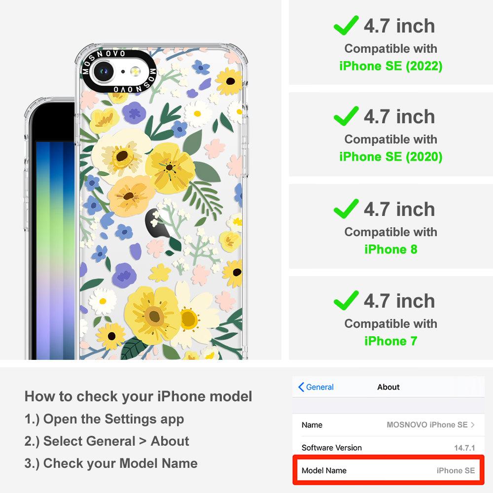 Spring Wild Floral Phone Case - iPhone 8 Case - MOSNOVO