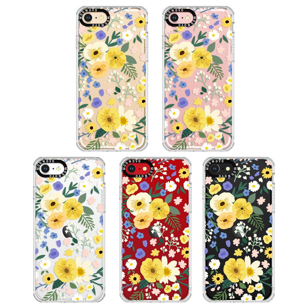 Spring Wild Floral Phone Case - iPhone 8 Case - MOSNOVO