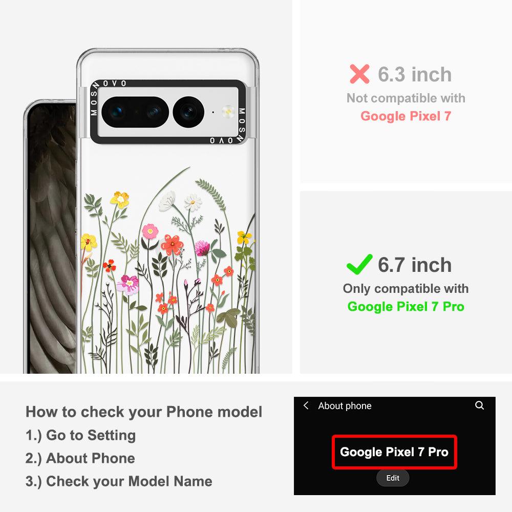 Spring Wildflower Phone Case - Google Pixel 7 Pro Case - MOSNOVO