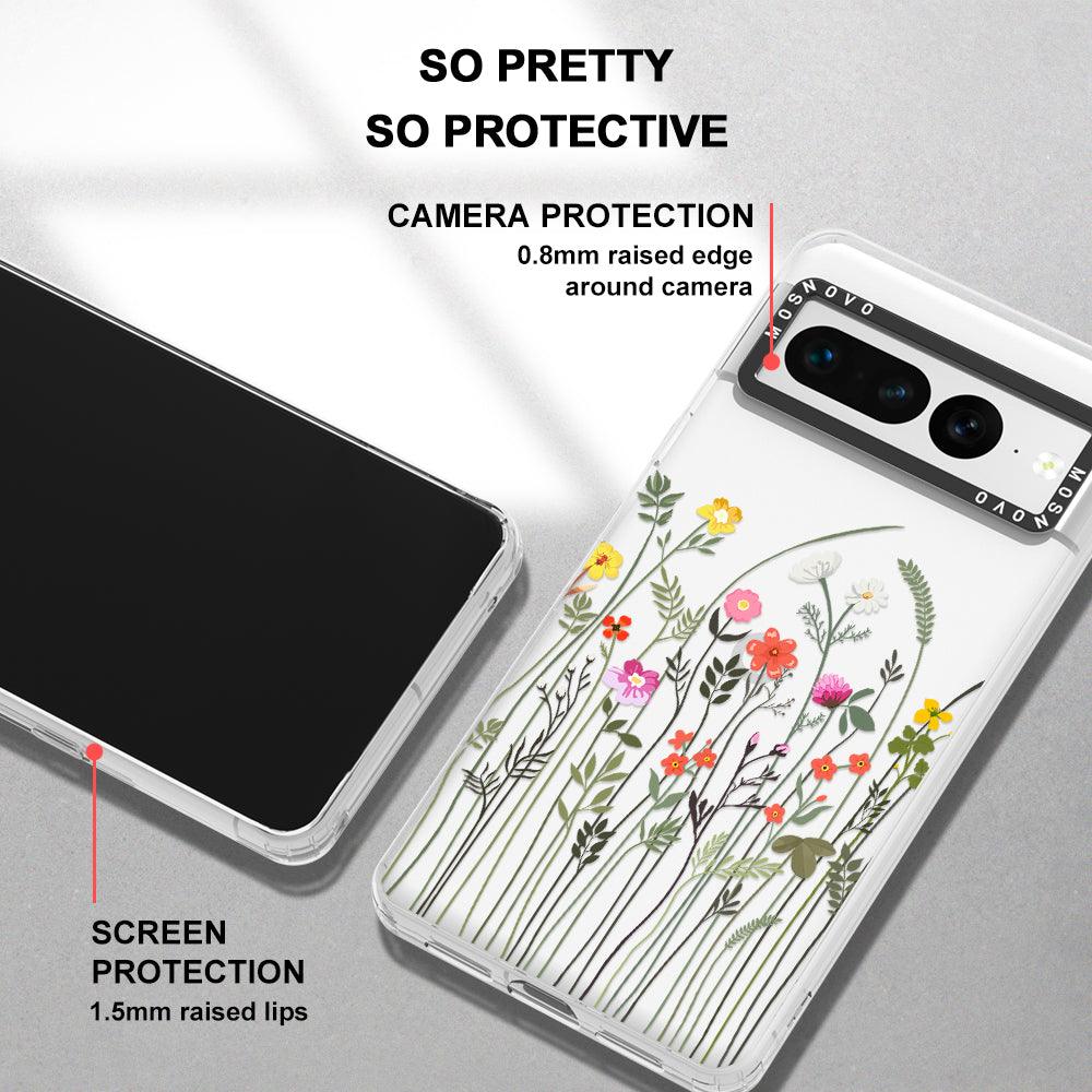 Spring Wildflower Phone Case - Google Pixel 7 Pro Case - MOSNOVO