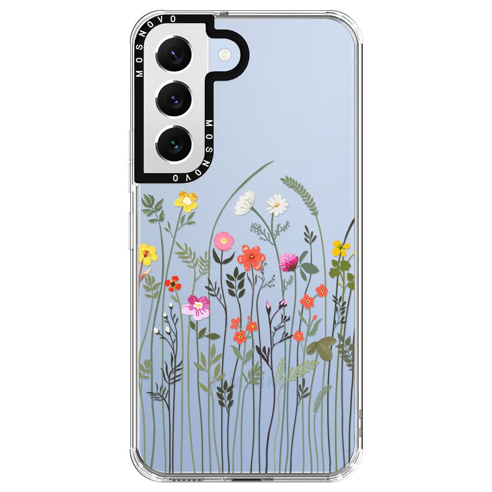 Spring Wildflower Phone Case - Samsung Galaxy S22 Case - MOSNOVO