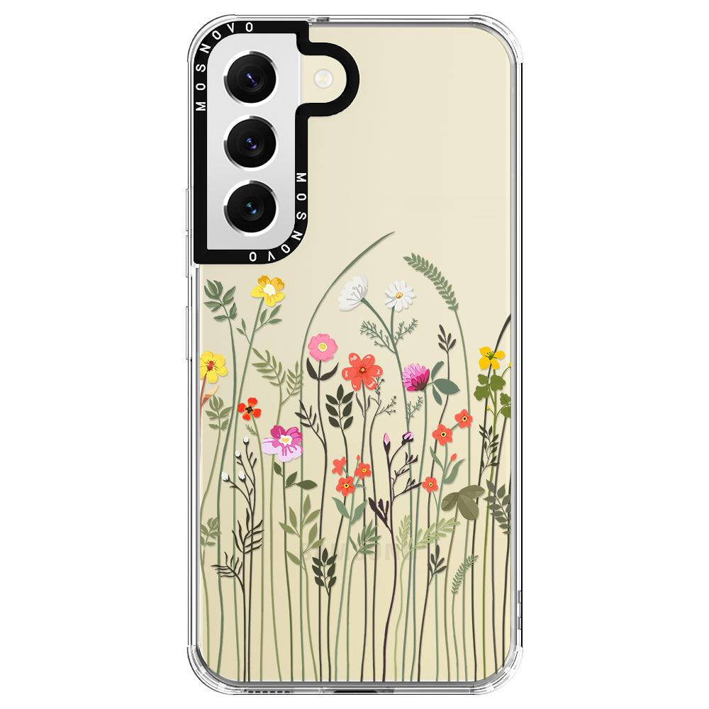 Spring Wildflower Phone Case - Samsung Galaxy S22 Case - MOSNOVO