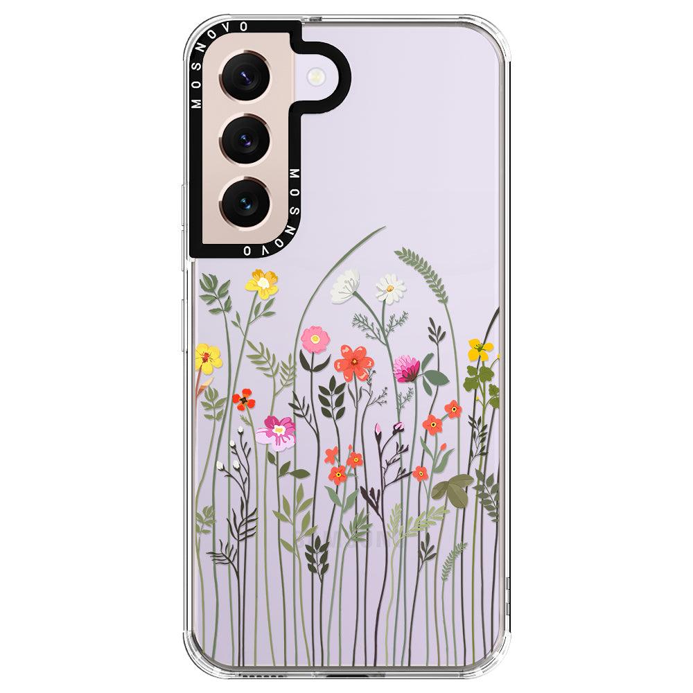 Spring Wildflower Phone Case - Samsung Galaxy S22 Case - MOSNOVO