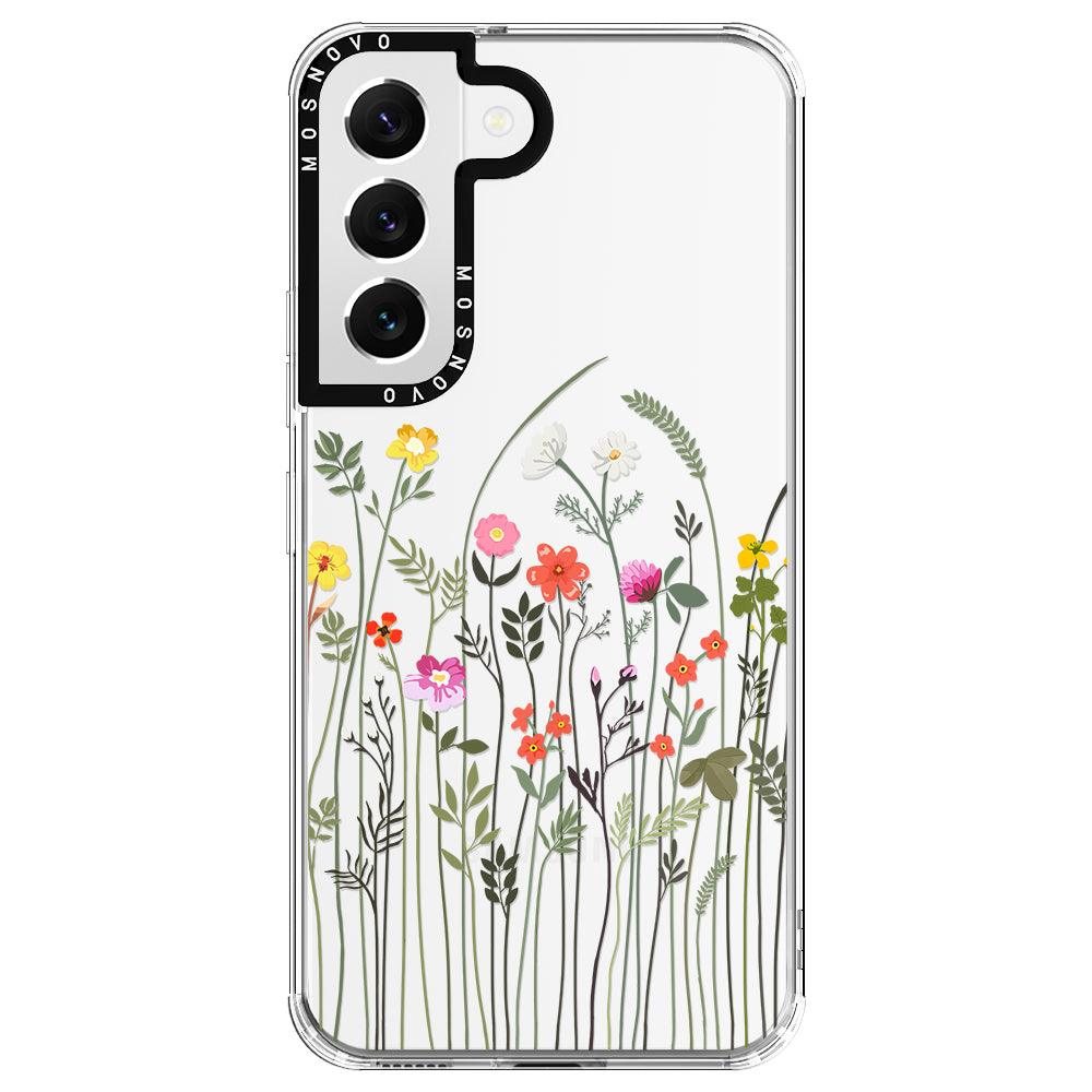 Spring Wildflower Phone Case - Samsung Galaxy S22 Case - MOSNOVO