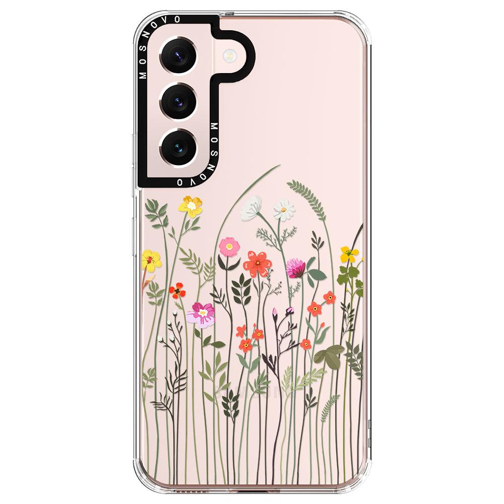 Spring Wildflower Phone Case - Samsung Galaxy S22 Case - MOSNOVO