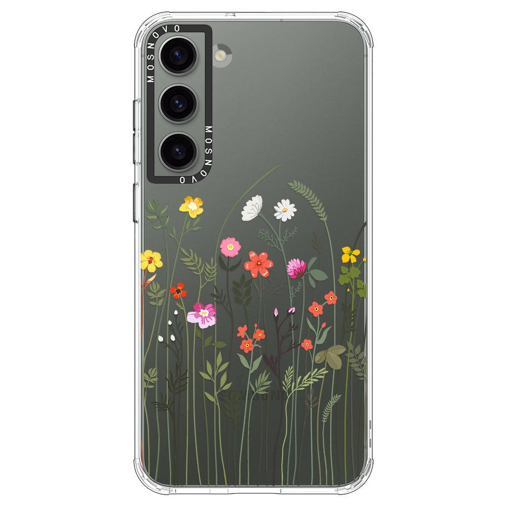 Spring Wildflower Phone Case - Samsung Galaxy S23 Plus Case - MOSNOVO